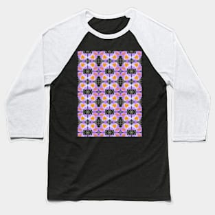 Crocus Pattern Baseball T-Shirt